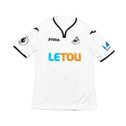 2017/18 Swansea City King #26 *Match Worn* Heimtrikot (M) Joma