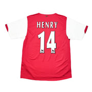2006/08 Arsenal Henry #14 Heimtrikot (M) Nike
