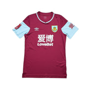 2020/21 Burnley Mee #6 *Match Worn* Fa Cup Heimtrikot (M) Umbro