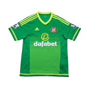 2015/16 Sunderland O'Shea #16 *Match Worn + Signed* Auswärtstrikot (L) Adidas