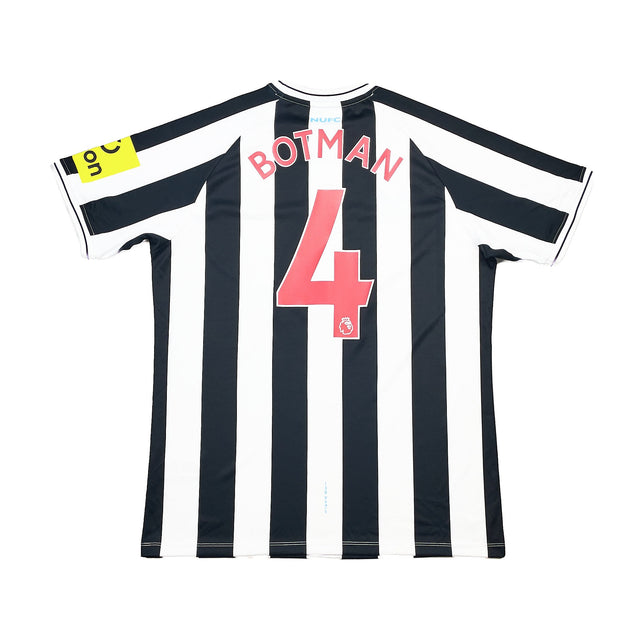 CULT KITS - 2022/23 NEWCASTLE UNITED BOTMAN #4 *BNWOT* HOME SHIRT (MULTIPLE SIZES) CASTORE, XL / Newcastle United / 2022