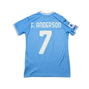 2022/23 Lazio F.Anderson #7 *Match Issued* Heimtrikot (S) Mizuno