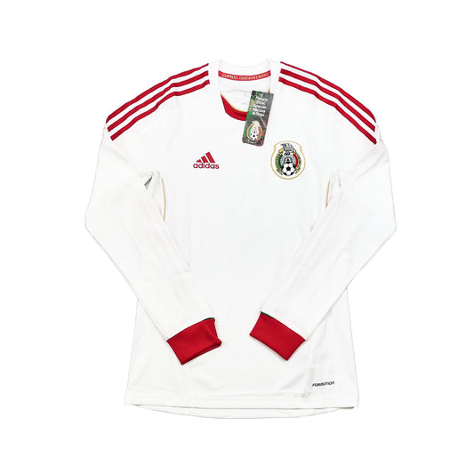 2011/12 MEXICO L/S *BNWT* PLAYER ISSUE AWAY SHIRT MULTIPLE SIZES ADIDAS - Cult Kits, Small / Mexico / 2013