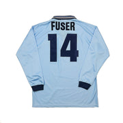 1995/96 Lazio Fuser #14 *Match Issue* Langarm-Heimtrikot (L) Umbro