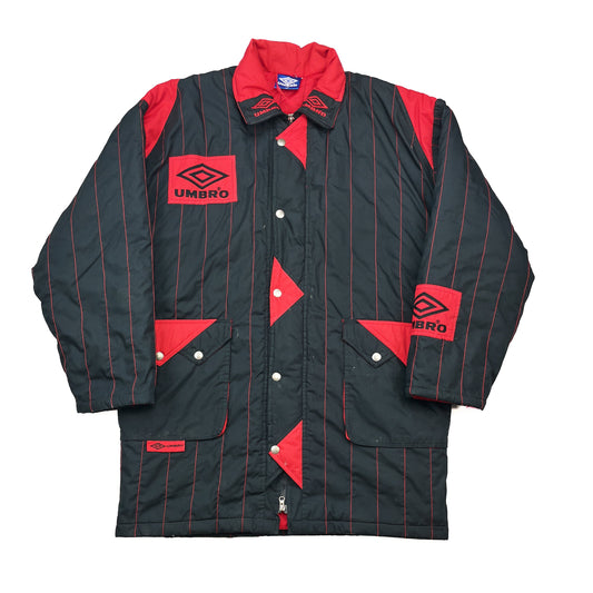 CULT KITS - 1993/94 UMBRO BENCH COAT (XL) UMBRO