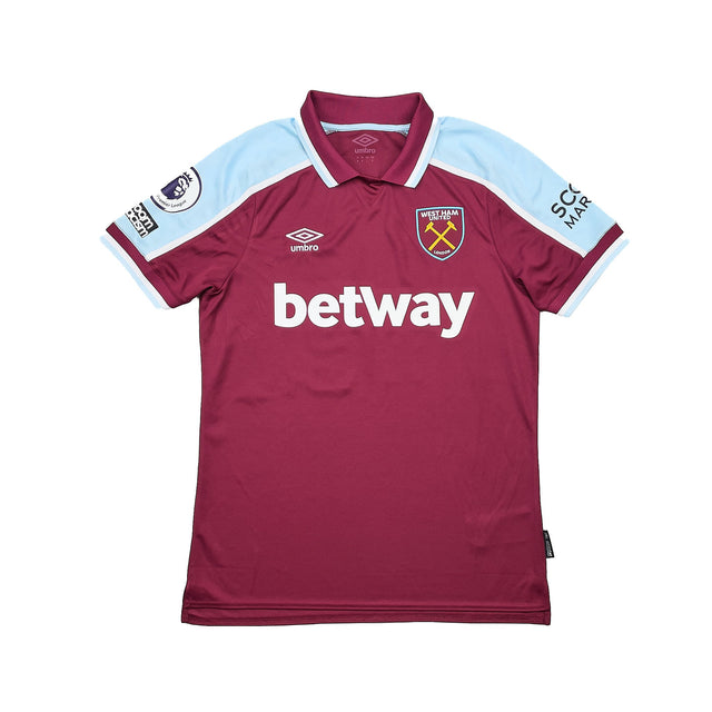 CULT KITS | 2021/22 WEST HAM RICE #41 *MATCH WORN* HOME SHIRT
