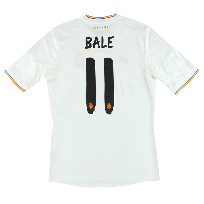 2013-14 Real Madrid Home Shirt Bale #11 M