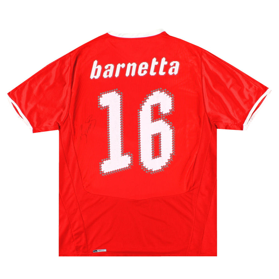 2008-10 Schweiz Puma 'Signed' Heimtrikot Barnetta #16 L