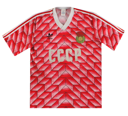 1988-89 Soviet Union adidas Home Shirt L