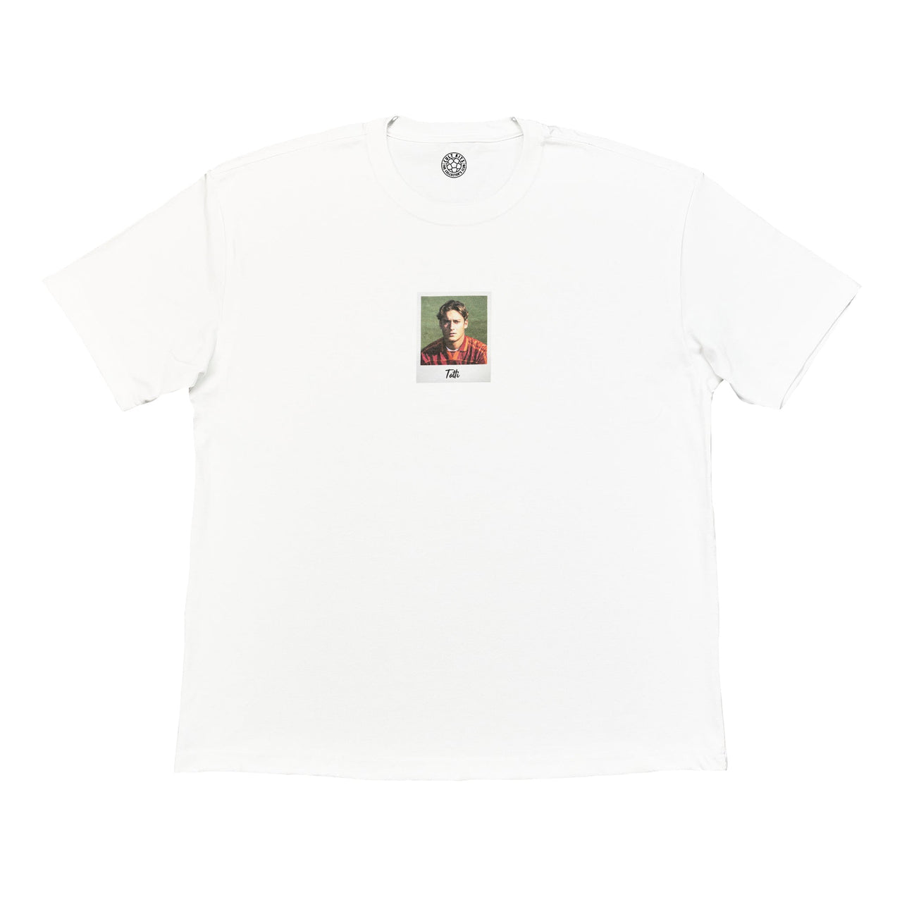 ROMA TOTTI POLAROID TEE | Cult Kits, Large / Roma / White