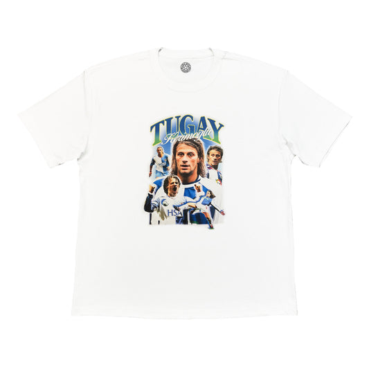 Cult Kits - TUGAY BLACKBURN ROVERS BOOTLEG TEE, Large / White / Blackburn Rovers