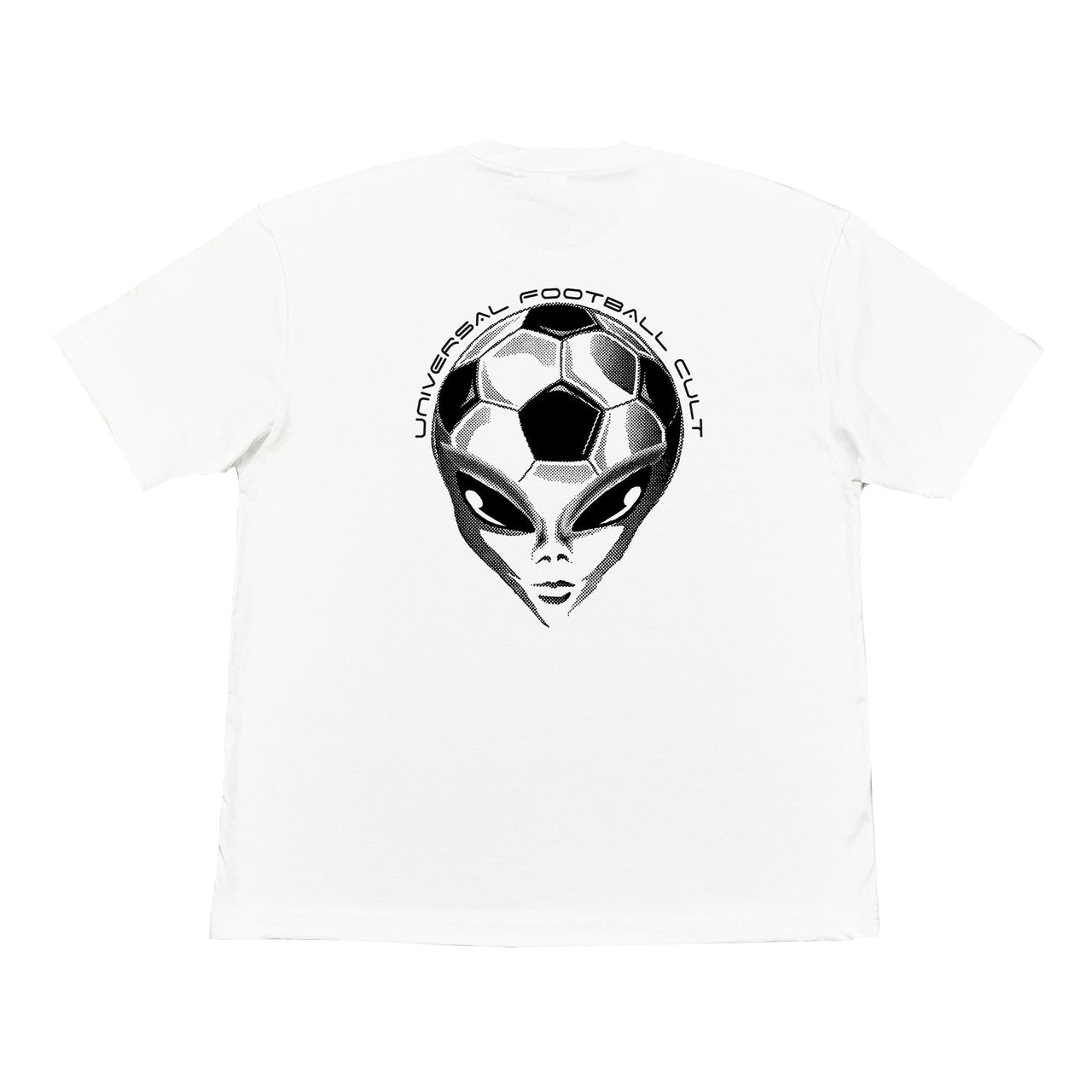 UNIVERSAL FOOTBALL CULT TEE | Cult Kits, Small / Universal Football Cult / White