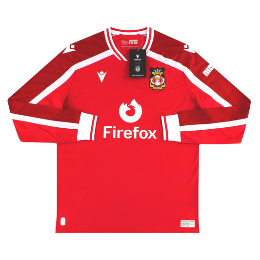 2026-27 Wrexham Macron Home Shirt L/S *BNIB*