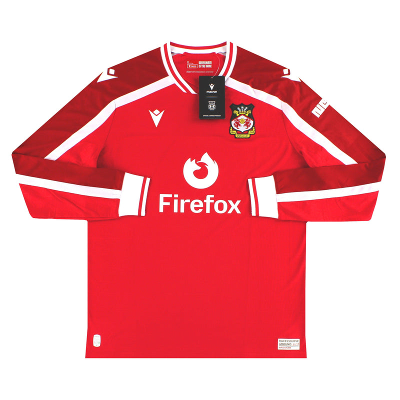 2026-27 Wrexham Macron Home Shirt L/S *BNIB* XXL