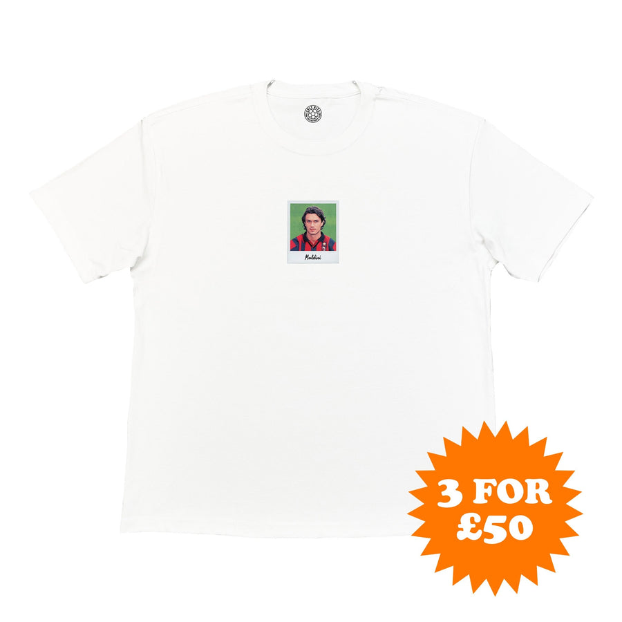 AC Mailand Maldini Polaroid T-Shirt