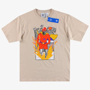 adidas "Fast As" Muster-T-Shirt *mit Etiketten* M