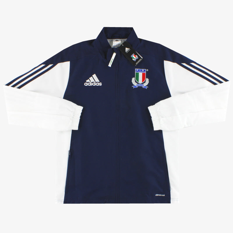 adidas Italien Rugby Präsentationsjacke *OVP* M