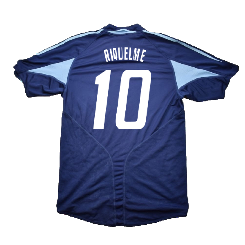 2004-05 Argentina Away Shirt (L) (Excellent) (RIQUELME 10)_1