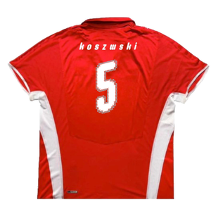 Poland 2008-09 Away Shirt (XL) (Excellent) (Koszwski 5)_1