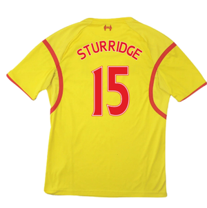 Liverpool 2014-15 Warrior Away Shirt (Very Good) (STURRIDGE 15)_1