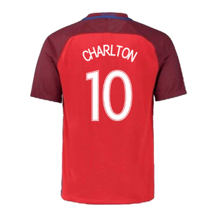 England 2016-17 Away Football Shirt (XL.Boys) (Excellent) (Charlton 10)_1