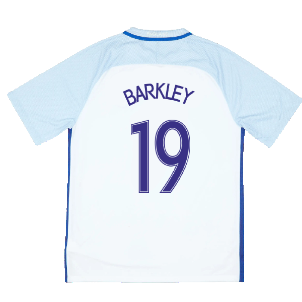 2016-2017 England Home Nike Football Shirt (L) (Excellent) (Barkley 19)_1