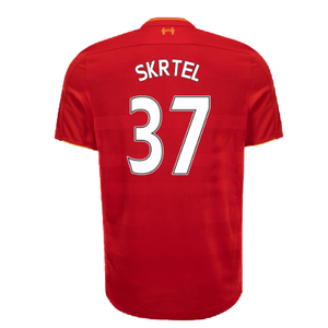 Liverpool 2016-17 Home Football Shirt (Excellent) (Skrtel 37)_1