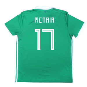 2017-2018 Northern Ireland Home Shirt ((Very Good) L) (McNair 17)_2