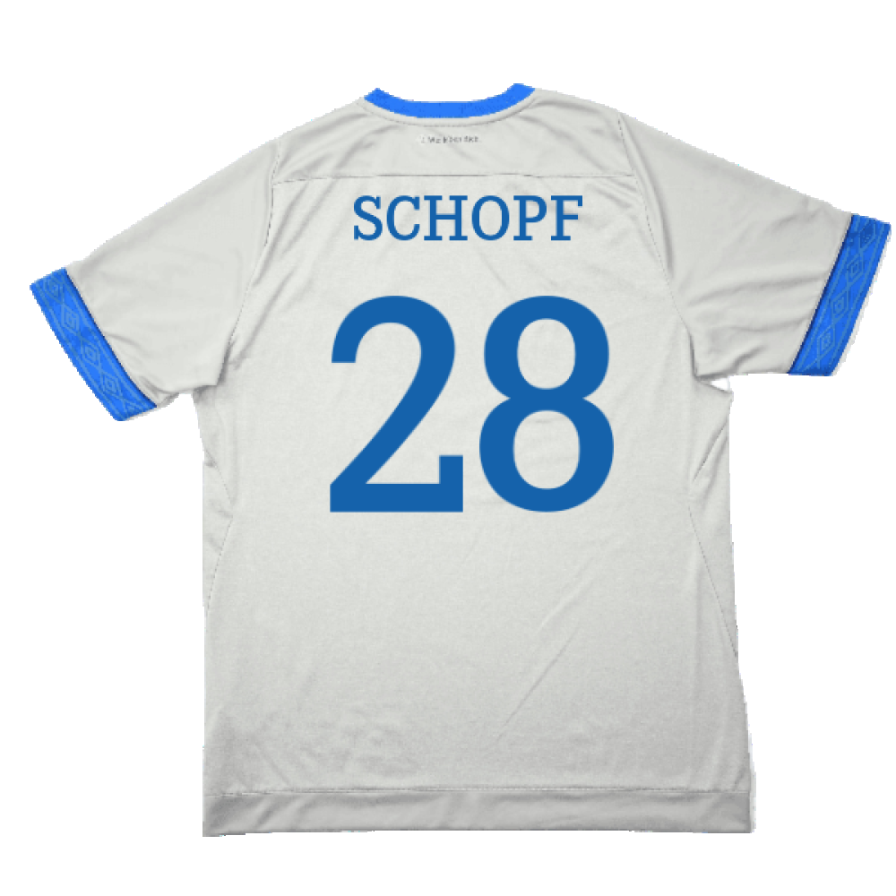 Schalke 2018-19 Away Shirt (Excellent) (Schopf 28)_1