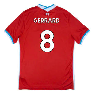 2020-2021 Liverpool Home Shirt (S) (Mint) (GERRARD 8)_1