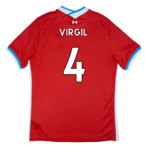 2020-2021 Liverpool Home Shirt (S) (Mint) (VIRGIL 4)_1