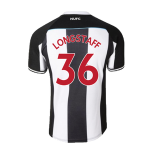 2021-2022 Newcastle United Home Shirt (S) Saint-Maximin #10 (Excellent) (LONGSTAFF 36)_1