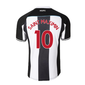 2021-2022 Newcastle United Home Shirt (S) Saint-Maximin #10 (Excellent) (SAINT MAXIMIN 10)_1