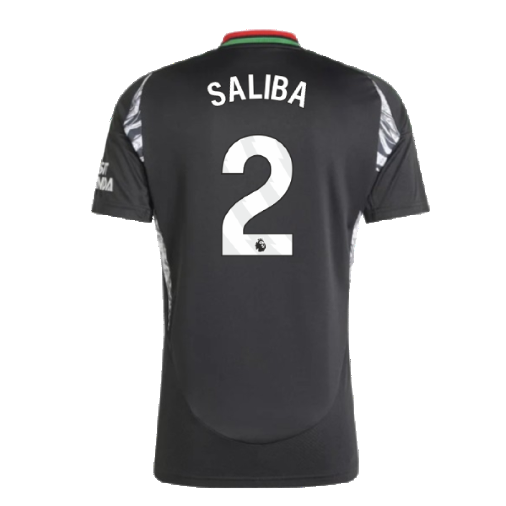 2024-2025 Arsenal Away Shirt (Saliba 2)_2