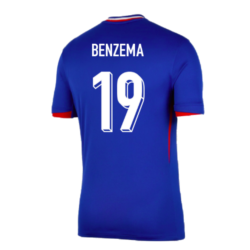 2024-2025 France Home Shirt (Benzema 19)_2