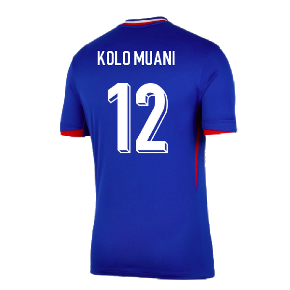 2024-2025 France Home Shirt (Kolo Muani 12)_2
