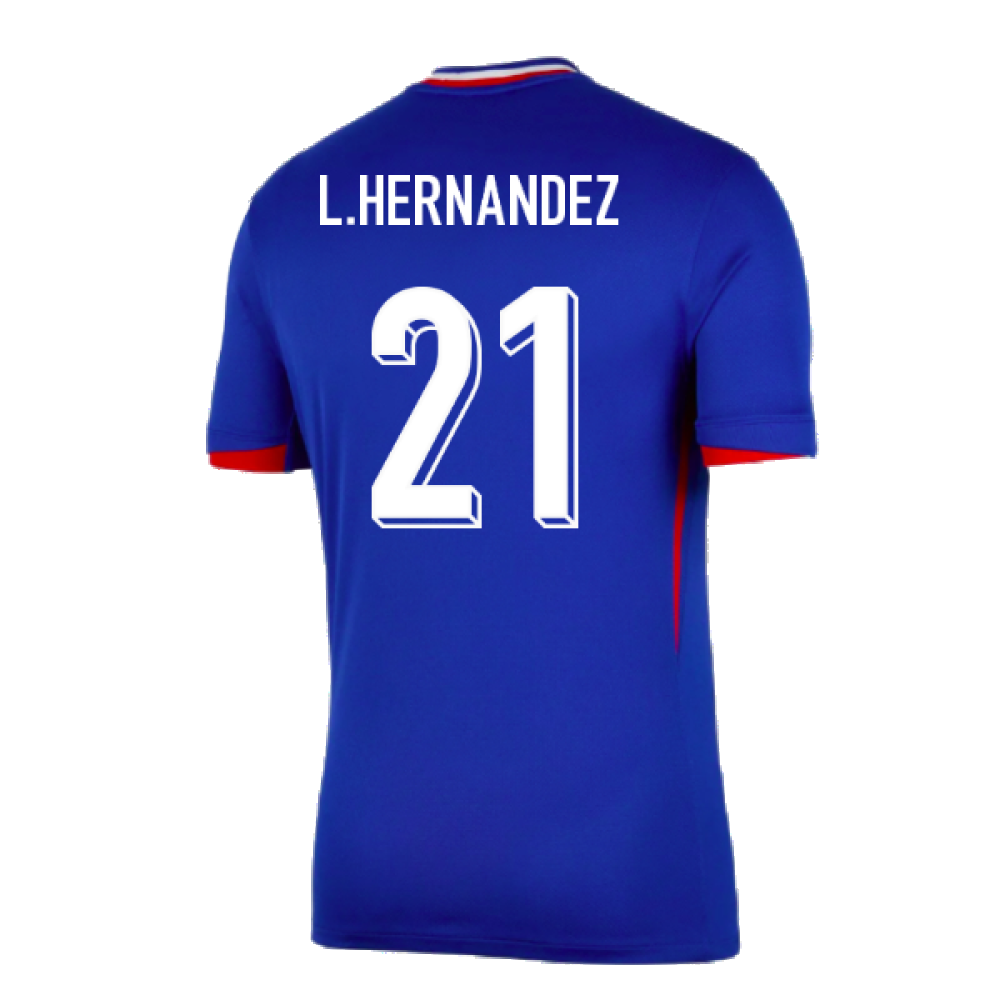2024-2025 France Home Shirt (L.Hernandez 21)_2