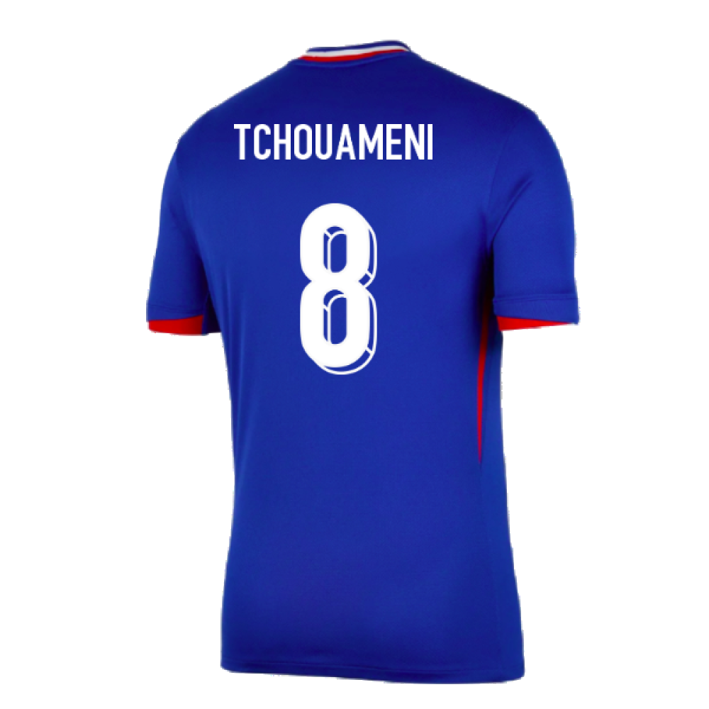 2024-2025 France Home Shirt (Tchouameni 8)_2