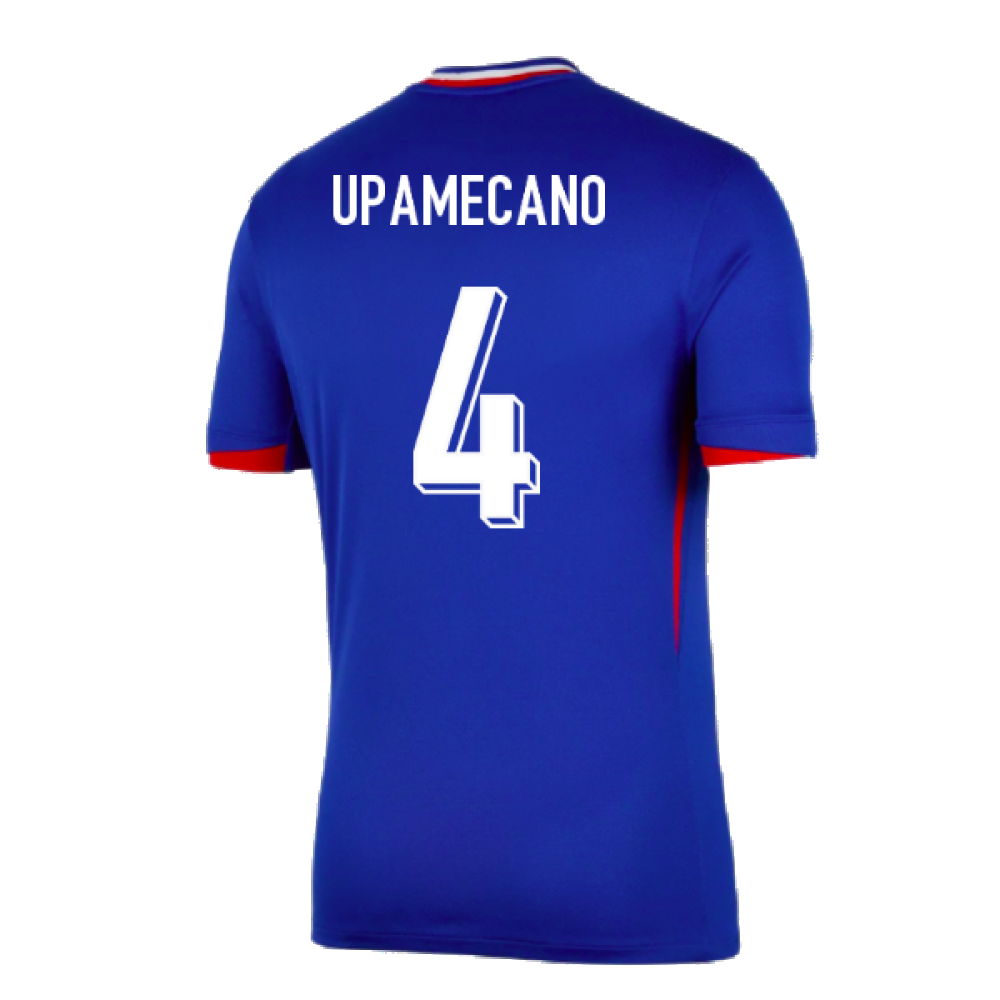 2024-2025 France Home Shirt (Upamecano 4)_2
