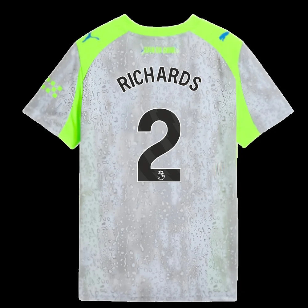 2025-2026 Man City Third Shirt (Kids) (Richards 2)_0