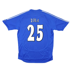 Chelsea 2006-08 Home Shirt ((Mint) L) (Zola 25)_2