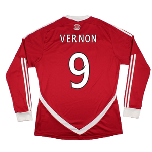 Aberdeen 2011-2012 Home Long Sleeve Shirt (L) (Very Good) (Vernon 9)_1