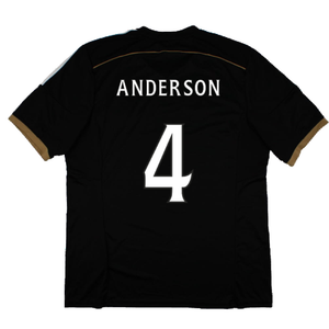 Aberdeen 2014-15 Away Shirt (XL) (Anderson 4) (Excellent)_1