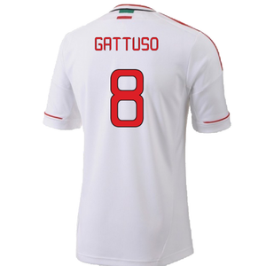 AC Milan 2012-13 Away Shirt (M) (Good) (Gattuso 8)_1