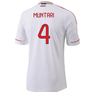 AC Milan 2012-13 Away Shirt (M) (Good) (Muntari 4)_1