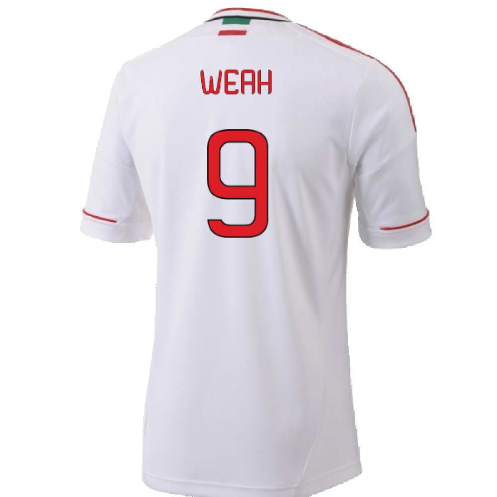 AC Milan 2012-13 Away Shirt (XSB) (Mint) (Weah 9)_1