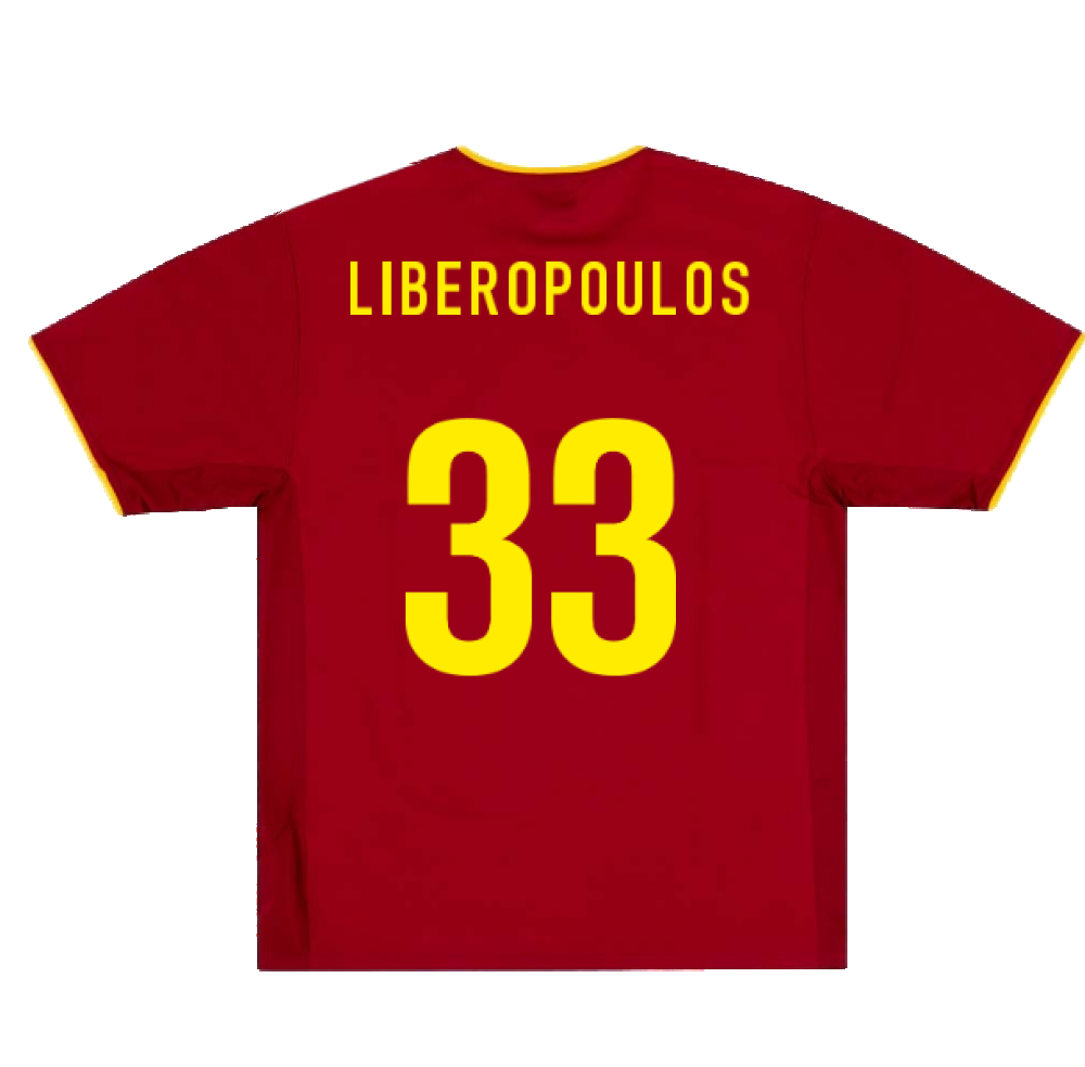 AEK Athens 2002-03 Away Shirt ((Excellent) XL) (Liberopoulos 33)_2