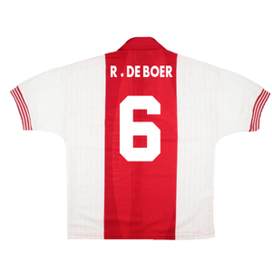 Ajax 1995-96 Special Home Shirt (M) (Excellent) (R.De Boer 6)_1