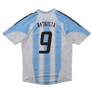 Argentina 2004-05 Home Shirt (XL) (Good) (BATISTUTA 9)_1