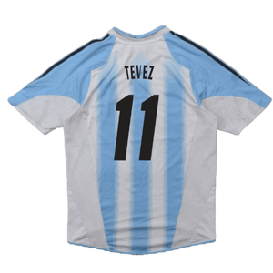 Argentina 2004-05 Home Shirt (XL) (Good) (Tevez 11)_1